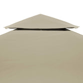 Beige Gazebo Cover Canopy Replacement 1 oz/ft 9.8 x 13.1 Feet Durable